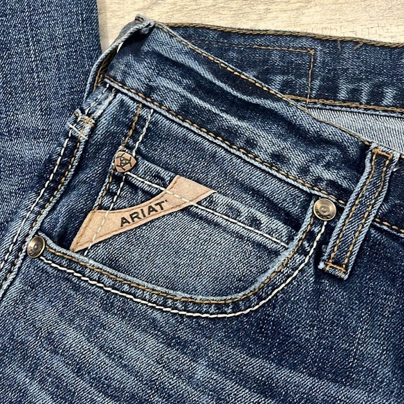 Ariat Straight Fit Straight Leg Jeans Size 28 - Picture 7 of 11